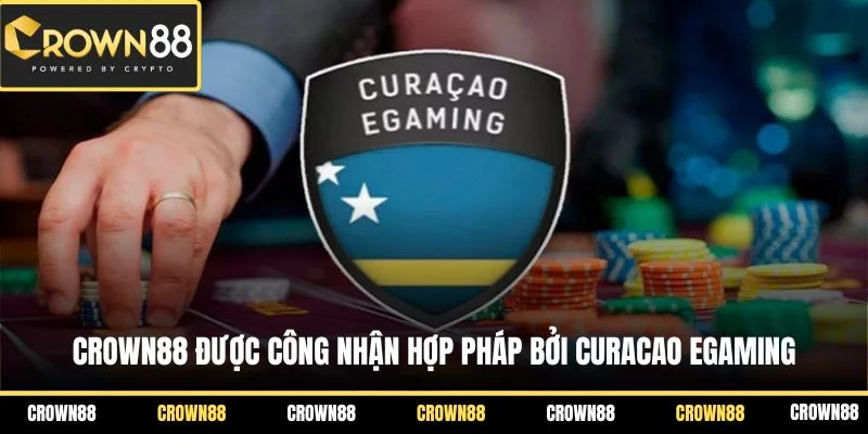 Trang chủ 26 Crown88 được công nhận hợp pháp bởi Curacao eGaming