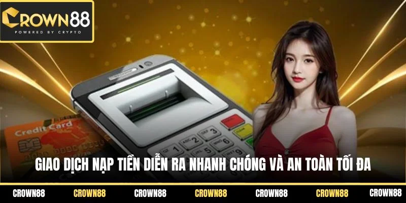 Trang chủ 23 Giao dịch nạp tiền diễn ra nhanh chóng và an toàn tối đa