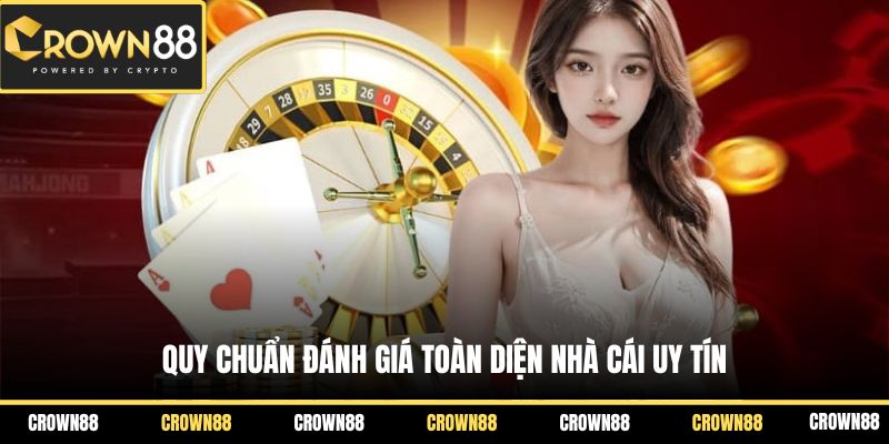 Vinh Danh Crown88 1 Quy chuẩn đánh giá toàn diện nhà cái uy tín